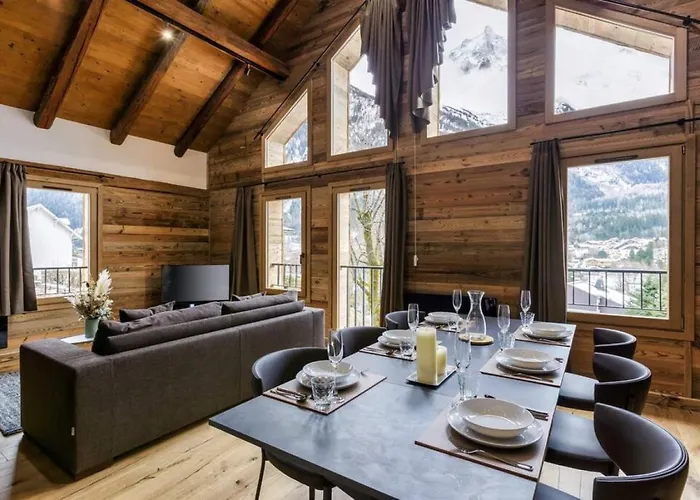 Ocma5 Somptueux 6pax Vue Mtblanc Parking *