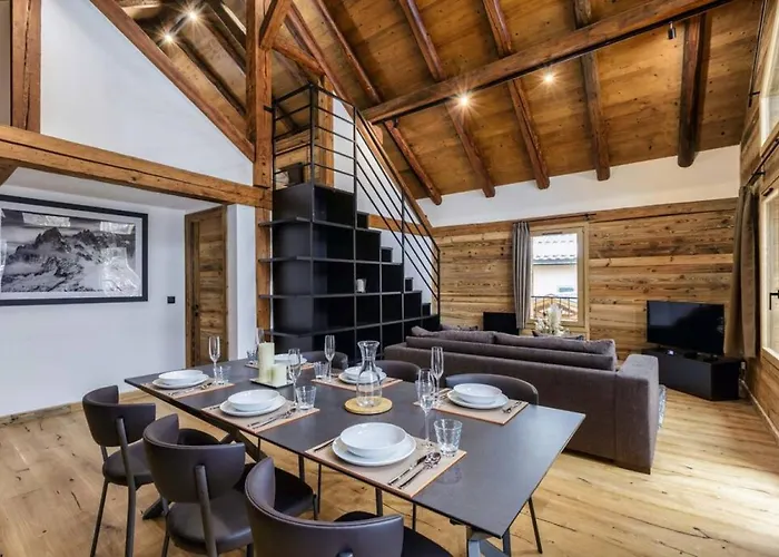 Ocma5 Somptueux 6pax Vue Mtblanc Parking Apartamento Chamonix Mont Blanc